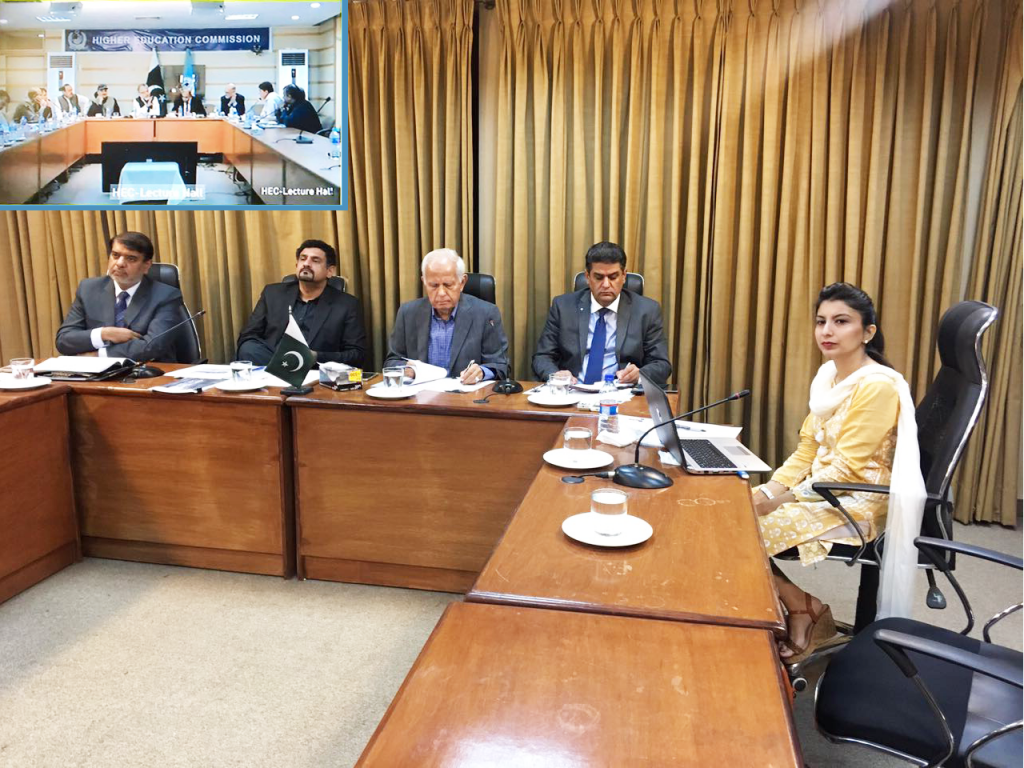 High Level Meeting held with HEC